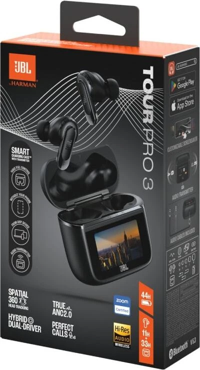 JBL Tour Pro 3 Black | Цена, отзывы характеристики | Купить в